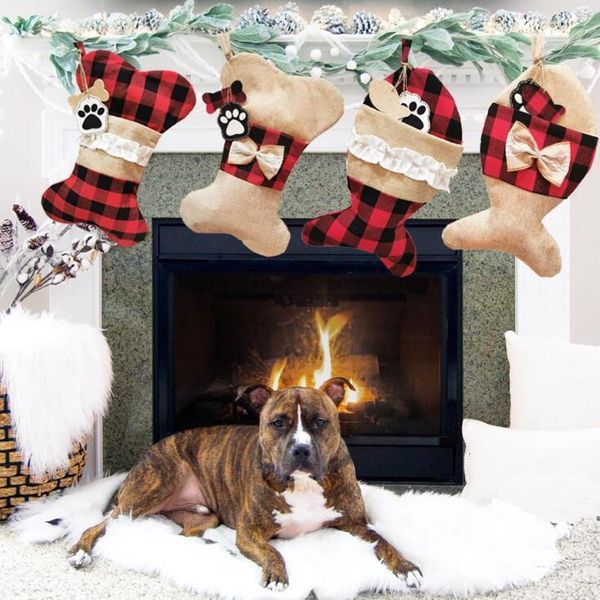 plaid stockings fish decoration socks pet sock gift bag christmas tree decor party supplies dhd535
plaid stockings fish decoration socks pet sock gift bag christmas tree decor party supplies dhd535