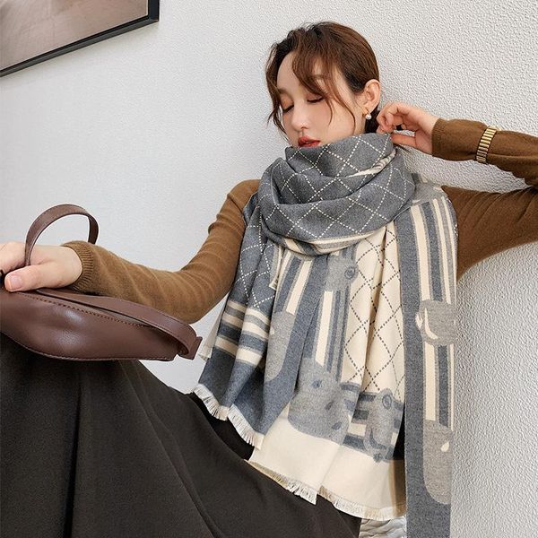 popular in autumn keep warm tassels beach towel new style winter lattice print wool scarf women's fashion thick cashmere shawls, Blue;gray
popular in autumn keep warm tassels beach towel new style winter lattice print wool scarf women's fashion thick cashmere shawls, Blue;gray