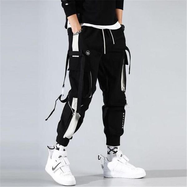 hip hop streetwear men's splice joggers pants fashion men casual cargo pant trousers high street elastic waist harem pant men, Black
hip hop streetwear men's splice joggers pants fashion men casual cargo pant trousers high street elastic waist harem pant men, Black