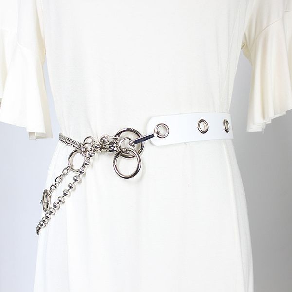 korean version of ins net red fashionable multi-layer metal dress waist chain with belt female decoration and skirt design, Black;brown
korean version of ins net red fashionable multi-layer metal dress waist chain with belt female decoration and skirt design, Black;brown