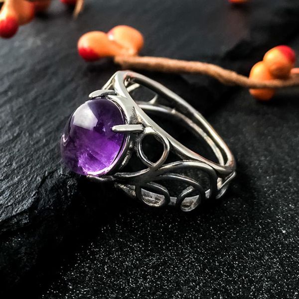 cluster rings natural amethyst 8*10mm gemstone ring s925 sterling silver female engagement wedding party jewelry vintage fine, Golden;silver
cluster rings natural amethyst 8*10mm gemstone ring s925 sterling silver female engagement wedding party jewelry vintage fine, Golden;silver