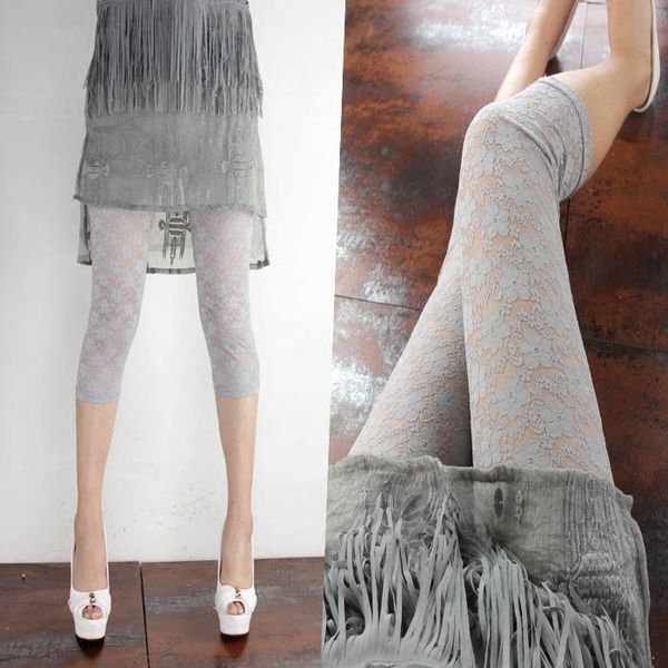 grey lace leggings for woman summer new lace breathable small plum capri sun-resistant leggings women's safe leggins, Black
grey lace leggings for woman summer new lace breathable small plum capri sun-resistant leggings women's safe leggins, Black