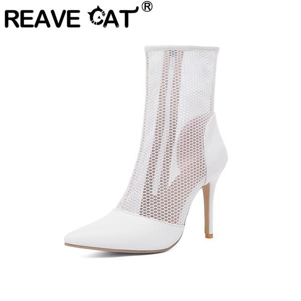 boots reave cat ladies ankle 2021 pointed toe 10cm high thin heels zip breathable cool size 48 date casual summer c2227, Black
boots reave cat ladies ankle 2021 pointed toe 10cm high thin heels zip breathable cool size 48 date casual summer c2227, Black