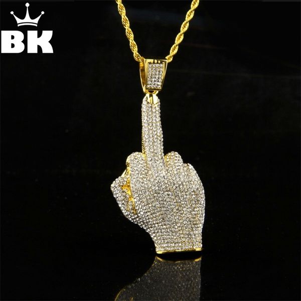 hip hop men gold color full rhinestone big middle finger pendants necklaces with 6mm 30inch rope chain chain jewelry 201014, Silver
hip hop men gold color full rhinestone big middle finger pendants necklaces with 6mm 30inch rope chain chain jewelry 201014, Silver