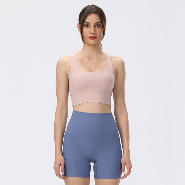 clothing womens tanks sleeveless ribbed women yoga wear sports tight elastic women's fitness bra with pad, White
clothing womens tanks sleeveless ribbed women yoga wear sports tight elastic women's fitness bra with pad, White