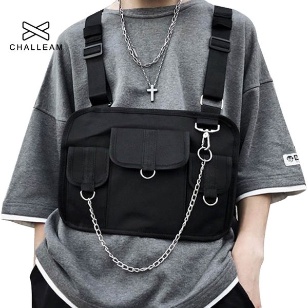 2019 men chest bag rig women hip hop tactical waterproof black bullet tool streetwear bags with chain street vest waist pack 199 t200113
2019 men chest bag rig women hip hop tactical waterproof black bullet tool streetwear bags with chain street vest waist pack 199 t200113