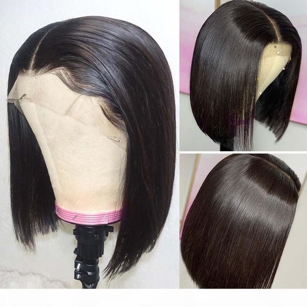 lace front human hair wigs colorful bob cut wigs straight short wigs 150% natural color human hair wig full end, Black
lace front human hair wigs colorful bob cut wigs straight short wigs 150% natural color human hair wig full end, Black