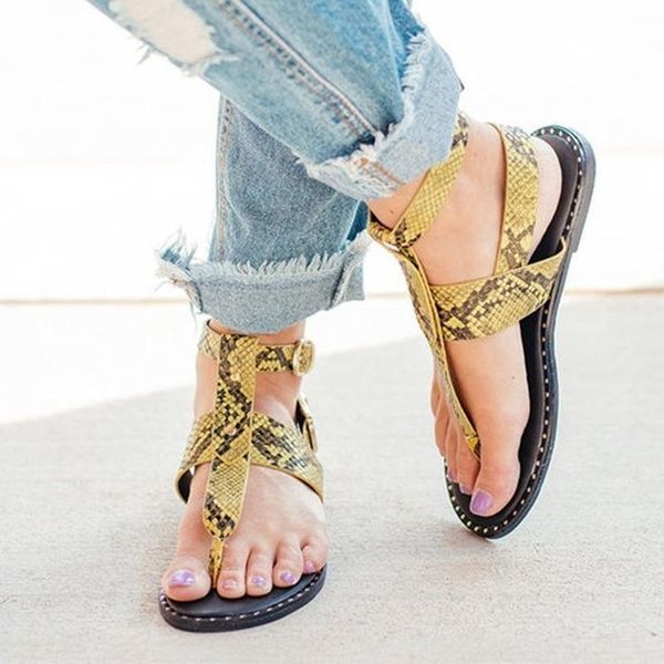 sandals fashion 2021 women europe summer pu bohemian open toe snake pattern buckle roman flats zapatillas mujer, Black
sandals fashion 2021 women europe summer pu bohemian open toe snake pattern buckle roman flats zapatillas mujer, Black
