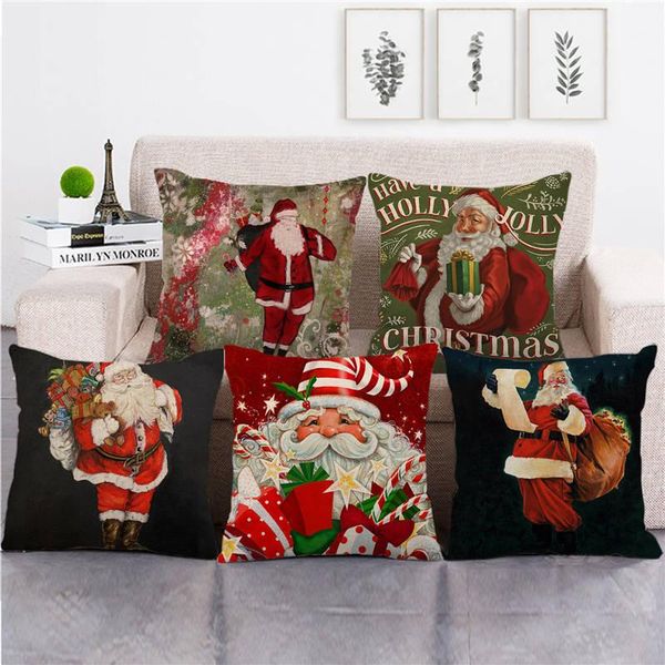 pillowcase painting santa christmas throw cushion cover linen/cotton sofa pillow cover decorative pillow case
pillowcase painting santa christmas throw cushion cover linen/cotton sofa pillow cover decorative pillow case