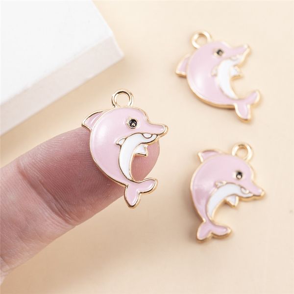heyuyao 10pcs/lot enamel gold plated dolphin charms pendant diy bracelet necklace for jewelry making accessories, Bronze;silver
heyuyao 10pcs/lot enamel gold plated dolphin charms pendant diy bracelet necklace for jewelry making accessories, Bronze;silver