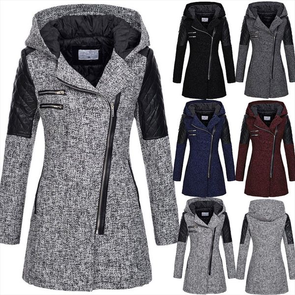 winter coat women warm slim jacket thick overcoat winter outwear zipper coat manteau femme abrigo mujer, Black
winter coat women warm slim jacket thick overcoat winter outwear zipper coat manteau femme abrigo mujer, Black