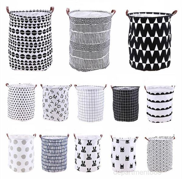 a-laundry basket household canvas buckets children's toys storage baskets organizer home sundries storages barrel bags owd1078
a-laundry basket household canvas buckets children's toys storage baskets organizer home sundries storages barrel bags owd1078