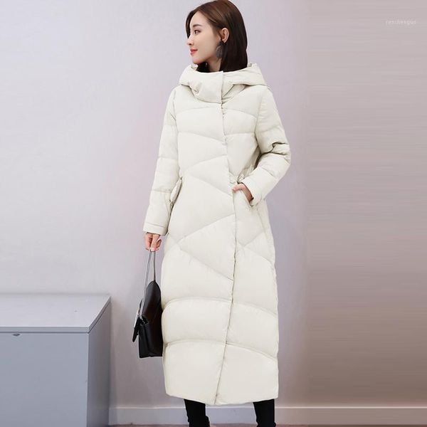 white duck down coats women long thicken hooded down jackets autumn winter female black gray loose coat outwears lj20031
white duck down coats women long thicken hooded down jackets autumn winter female black gray loose coat outwears lj20031