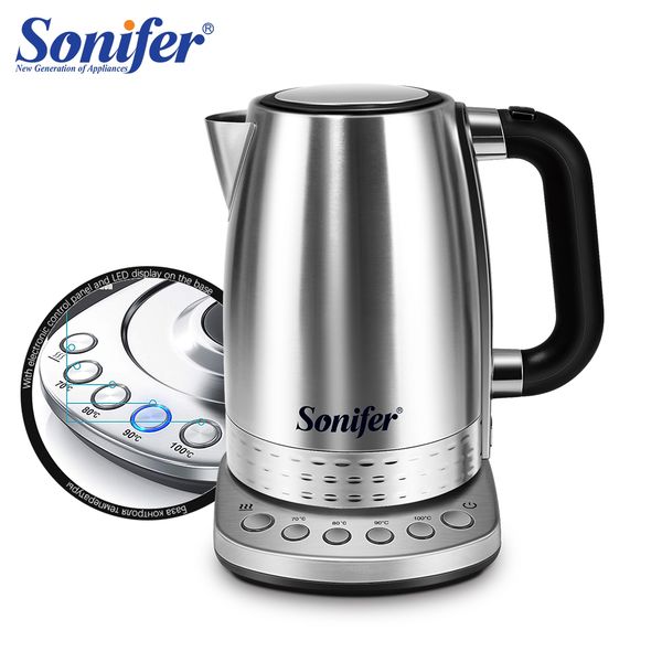 1.7l electric kettle stainless steel 2200w household kitchen fast heating boiling teapot pot with temperature adjusted sonifer
1.7l electric kettle stainless steel 2200w household kitchen fast heating boiling teapot pot with temperature adjusted sonifer