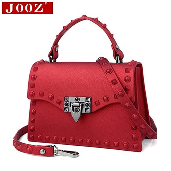 women's luxury messenger bag brand matte handbag clear transparent rivet jelly bag pvc leather shoulder
women's luxury messenger bag brand matte handbag clear transparent rivet jelly bag pvc leather shoulder