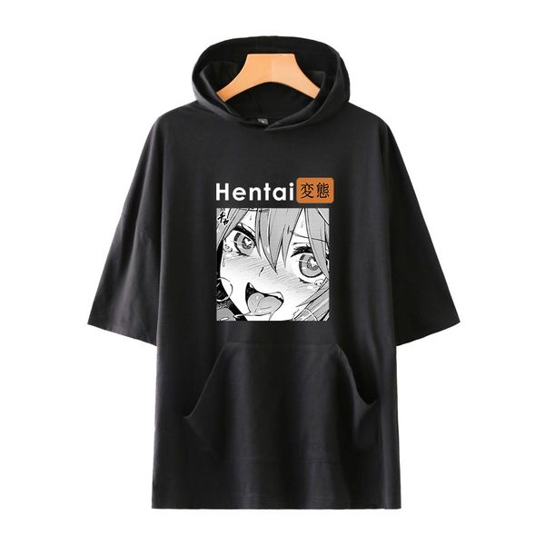 hentai fashion printed hooded t-shirts women/men summer short sleeve tshirts 2020 trendy streetwear clothes 1014, Black
hentai fashion printed hooded t-shirts women/men summer short sleeve tshirts 2020 trendy streetwear clothes 1014, Black