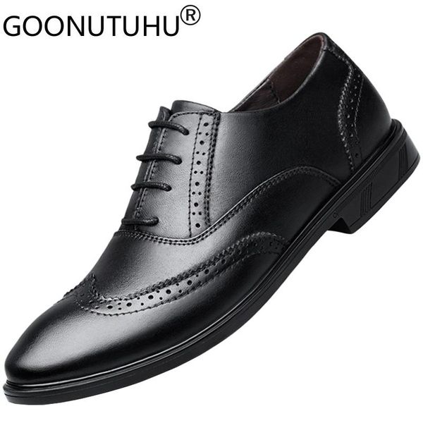 2021 style men's shoes dress genuine leather classics black lace up shoe man waterproof comfortable brogue formal shoes for men
2021 style men's shoes dress genuine leather classics black lace up shoe man waterproof comfortable brogue formal shoes for men