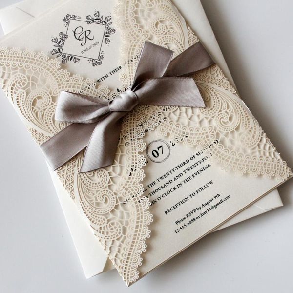 picky bride wedding invite lace ivory wedding invitations kit for party, bridal shower - set of 50
picky bride wedding invite lace ivory wedding invitations kit for party, bridal shower - set of 50