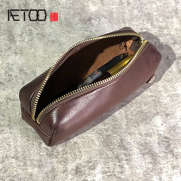 hbp aetoo handmade minimalist cowhide pen bag, hand make leather collection pen bag, vintage tidbit nail multi-function small bag, Red;black
hbp aetoo handmade minimalist cowhide pen bag, hand make leather collection pen bag, vintage tidbit nail multi-function small bag, Red;black