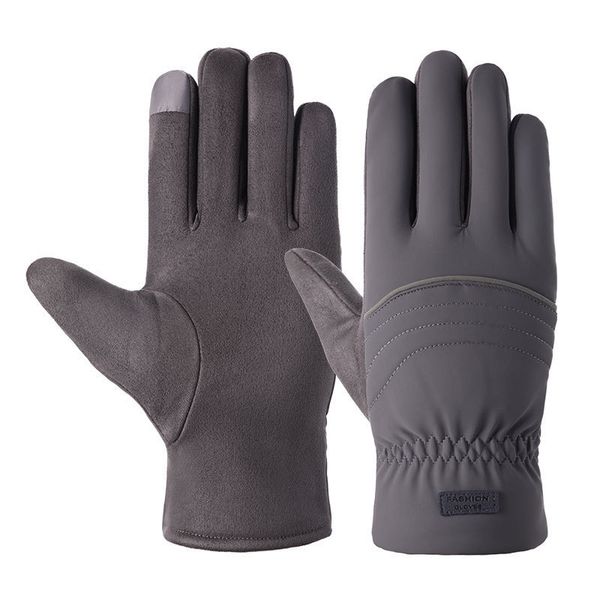 winter mens keep warm touch screen sports cycling plus velvet inside thicken breathable soft man fashion simple gloves, Blue;gray
winter mens keep warm touch screen sports cycling plus velvet inside thicken breathable soft man fashion simple gloves, Blue;gray