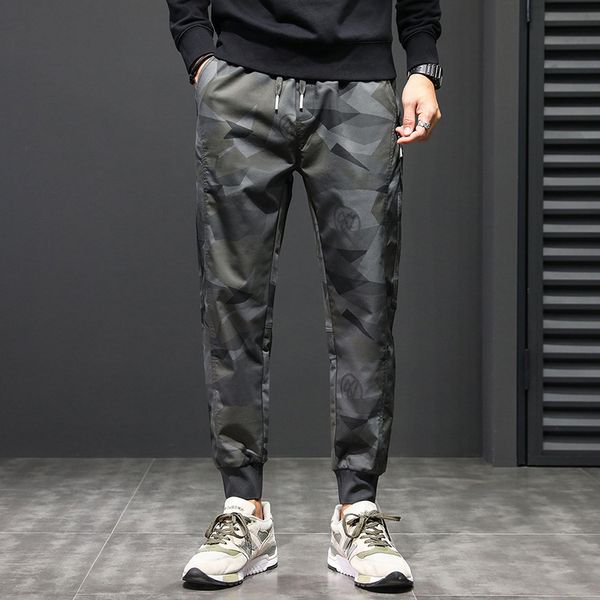 autumn new casual pants korean fashion camouflage loose harlan men's elastic waist legged youth capris, Black
autumn new casual pants korean fashion camouflage loose harlan men's elastic waist legged youth capris, Black