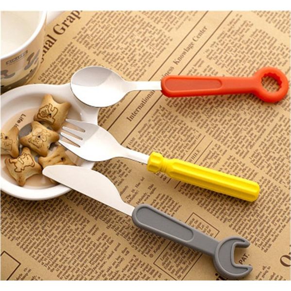 3pcs =1 set sile dinnerware set wrench screwdriver style stainless steel dinner knife fork spoon cu jllxms lucky2005
3pcs =1 set sile dinnerware set wrench screwdriver style stainless steel dinner knife fork spoon cu jllxms lucky2005