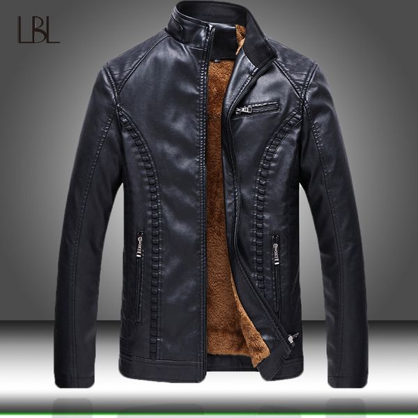 2020 new arrive men's faux leather jackets solid slim stand collar zipper fashion coat mens motorcycle leather jacket coats, Black
2020 new arrive men's faux leather jackets solid slim stand collar zipper fashion coat mens motorcycle leather jacket coats, Black