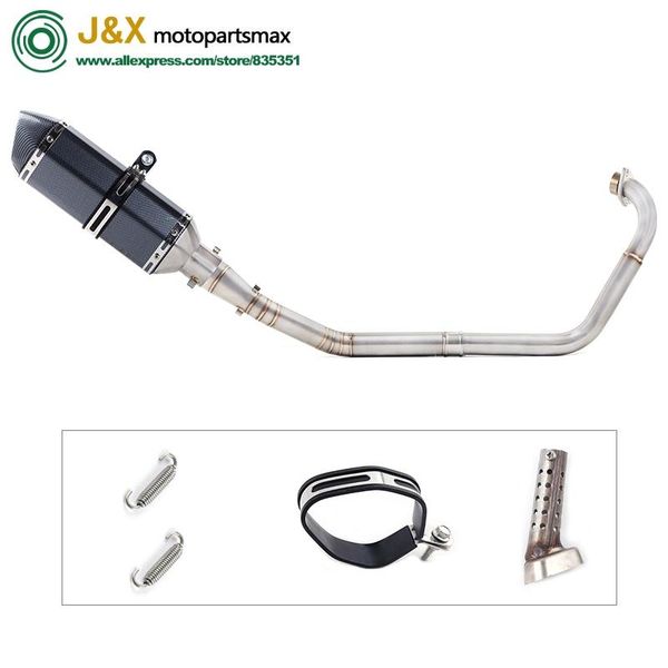 motorcycle full exhaust escape system modifed middle link pipe slip on for yzf-r125 yzf r125 2008-2020
motorcycle full exhaust escape system modifed middle link pipe slip on for yzf-r125 yzf r125 2008-2020