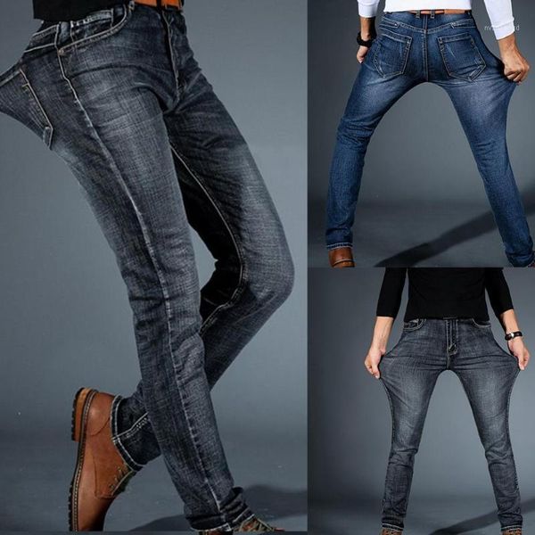 jeans for men slim pants classic jeans male trousers casual skinny straight elasticity pants1, Blue
jeans for men slim pants classic jeans male trousers casual skinny straight elasticity pants1, Blue