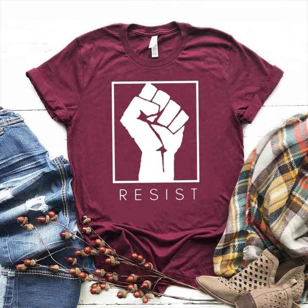 resist feminist women tshirt cotton casual funny t shirt for lady girl tee hipster drop ship na 243, White
resist feminist women tshirt cotton casual funny t shirt for lady girl tee hipster drop ship na 243, White