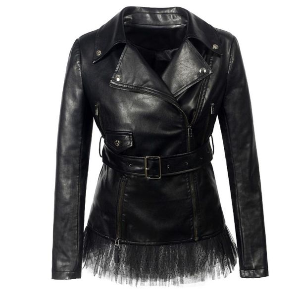 women's jackets rosetic gothic leather pu jacket women lace faux winter autumn motorcycle black coat outerwear warm, Black;brown
women's jackets rosetic gothic leather pu jacket women lace faux winter autumn motorcycle black coat outerwear warm, Black;brown