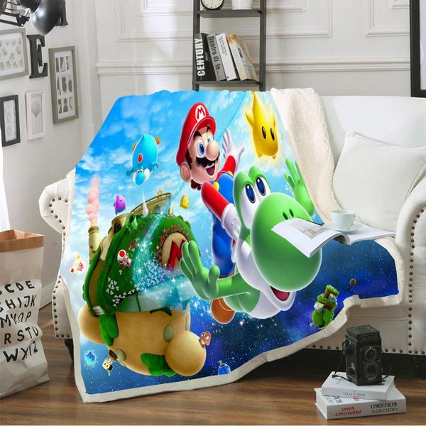 super mario game character design coral blanket cartoon fleece throw sofa blanket kids home decor warm blanket 150x200cm
super mario game character design coral blanket cartoon fleece throw sofa blanket kids home decor warm blanket 150x200cm