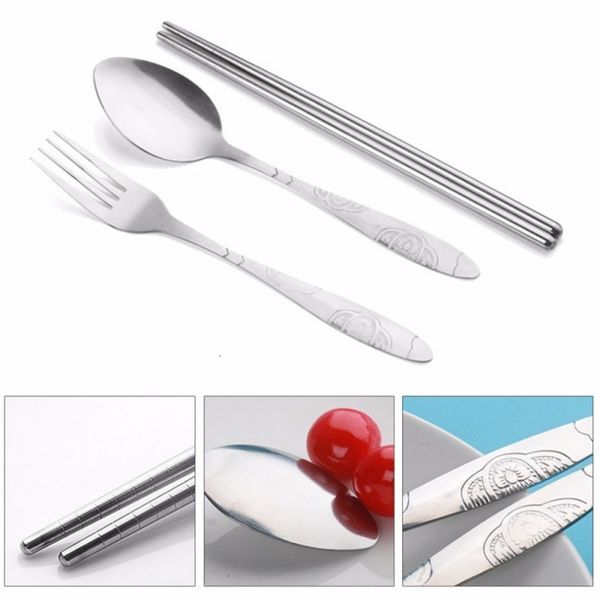 1 stainless portable set travel 3 pcs steel cutlery bag fork kit outdoor silverware kitchen dining
1 stainless portable set travel 3 pcs steel cutlery bag fork kit outdoor silverware kitchen dining