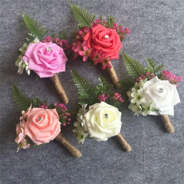 8 color artificial rose flowers buttonhole boutonniere groom groomsman man wedding accessories prom party suit decoration
8 color artificial rose flowers buttonhole boutonniere groom groomsman man wedding accessories prom party suit decoration