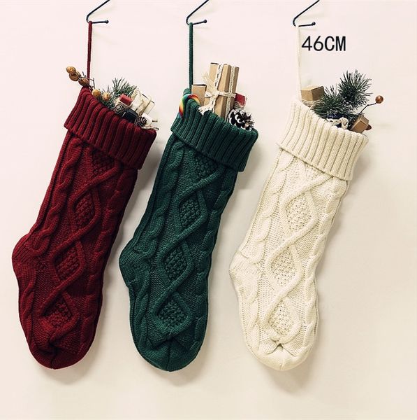 christmas socks large size 46cm knitted wool home decoration candy bag socks diamond designer gift bag socks ornament xmas stocking cz111301
christmas socks large size 46cm knitted wool home decoration candy bag socks diamond designer gift bag socks ornament xmas stocking cz111301