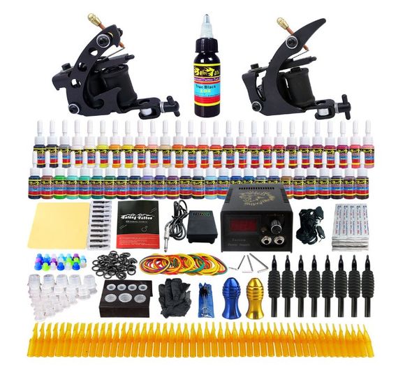 beginner complete tattoo kit 2 professional tattoo machine kit rotary machine guns 54 inks power supply needle grips set
beginner complete tattoo kit 2 professional tattoo machine kit rotary machine guns 54 inks power supply needle grips set