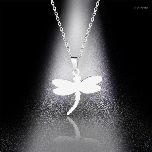 pendant necklaces necklace titanium steel dragonfly stainless girl sweater chain hypoallergenic european american jewelry1, Silver
pendant necklaces necklace titanium steel dragonfly stainless girl sweater chain hypoallergenic european american jewelry1, Silver