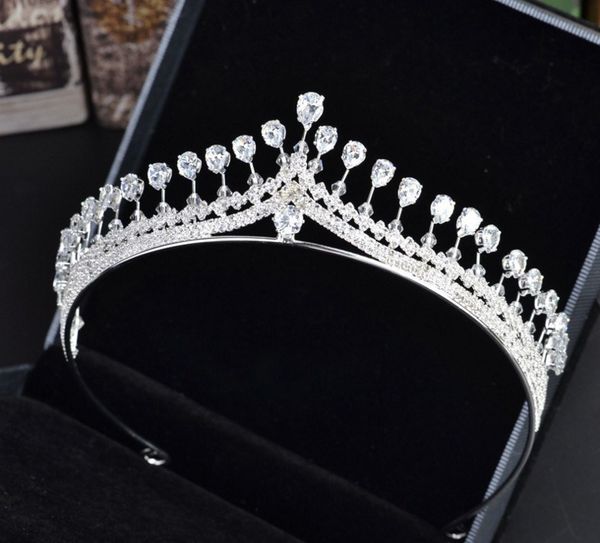 korean small headdress crown bride wedding dress atmosphere crystal super xiansen series xianmei western style, Silver
korean small headdress crown bride wedding dress atmosphere crystal super xiansen series xianmei western style, Silver