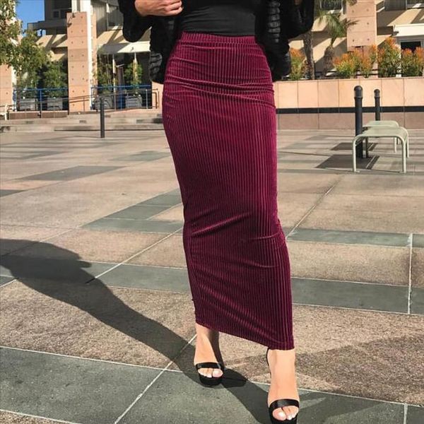 womens stretchy bodycon ladies pencil long maxi skirt high waist black punk gothic steampunk vintage islamic muslim skirts jupes
womens stretchy bodycon ladies pencil long maxi skirt high waist black punk gothic steampunk vintage islamic muslim skirts jupes