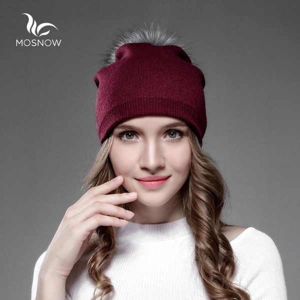mosnow beanies new wool winter fur hats for women silver fur pom poms brand warm casual knitted hat female skullies, Blue;gray
mosnow beanies new wool winter fur hats for women silver fur pom poms brand warm casual knitted hat female skullies, Blue;gray