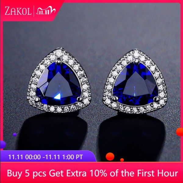 zakol triangle zirconia crystal stud earrings for women fashion party jewelry accessories girlfriend gifts fsep2239, Golden;silver
zakol triangle zirconia crystal stud earrings for women fashion party jewelry accessories girlfriend gifts fsep2239, Golden;silver