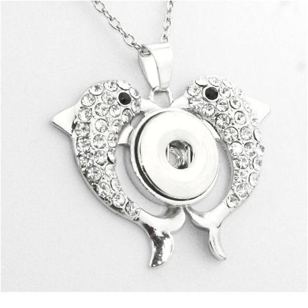 4colors 2016 crystal dolphin snap button jewelry simple necklaces and chokers for women (fit 18mm 20mm snaps bbyzcu, Silver
4colors 2016 crystal dolphin snap button jewelry simple necklaces and chokers for women (fit 18mm 20mm snaps bbyzcu, Silver