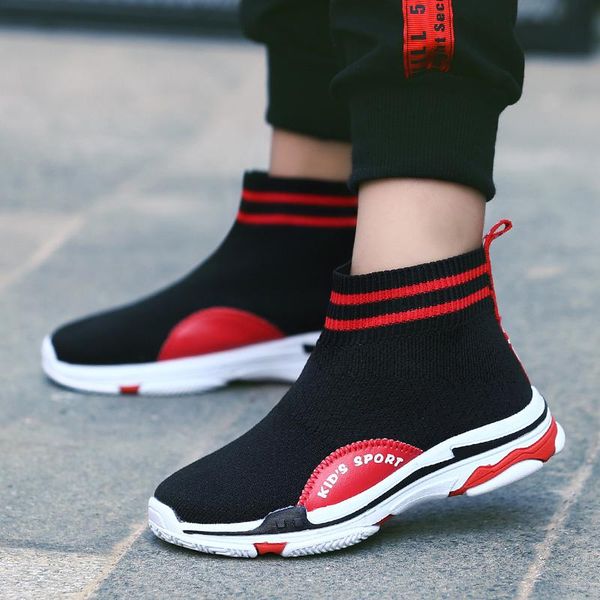 2020 autumn children socks shoes high girl walking sneakers slip-on kids boy sneakers brand fashion sock sport shoes, Black
2020 autumn children socks shoes high girl walking sneakers slip-on kids boy sneakers brand fashion sock sport shoes, Black