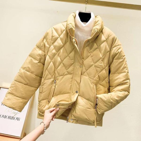 winter woman coat windbreaker 90% white duck down jacket light lingge long sleeve short trend warm casual women clothing outdoor, Black
winter woman coat windbreaker 90% white duck down jacket light lingge long sleeve short trend warm casual women clothing outdoor, Black