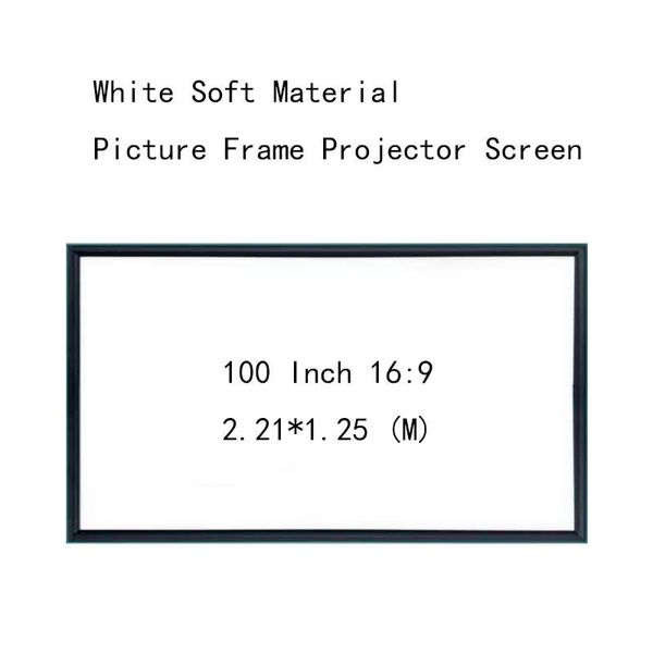 projection screens thinyou 100inch 4:3 picture frame projector screen wall mounted white soft material narrow 1cm for home meeting office
projection screens thinyou 100inch 4:3 picture frame projector screen wall mounted white soft material narrow 1cm for home meeting office