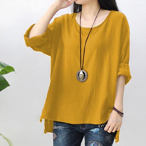 new autumn cotton linen blouse women long sleeve split hem solid shirt casual loose work ol robe femme party blusas, White
new autumn cotton linen blouse women long sleeve split hem solid shirt casual loose work ol robe femme party blusas, White