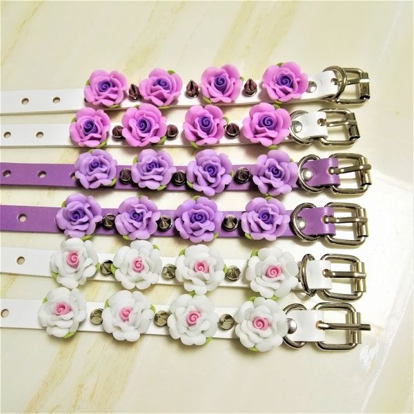women new harajuku handmade leather bangle rock rivets spikes terrazzo flower punk bracelet wrist belt ing, Black
women new harajuku handmade leather bangle rock rivets spikes terrazzo flower punk bracelet wrist belt ing, Black