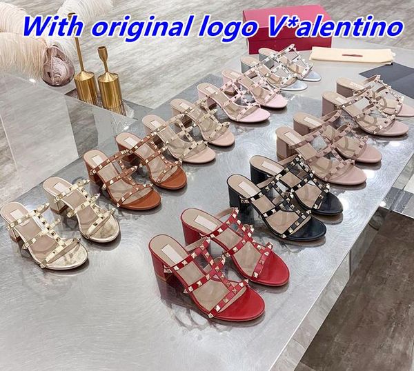 2022 luxury design leather women stud sandals slingback pumps ladies high heels fashion rivets shoes, Black
2022 luxury design leather women stud sandals slingback pumps ladies high heels fashion rivets shoes, Black