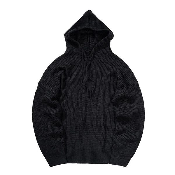 men's sweaters men oversize streetwear hip hop loose knitted hooded pullovers sweater hoodie male casual knit sweatshirt outerwear, White;black
men's sweaters men oversize streetwear hip hop loose knitted hooded pullovers sweater hoodie male casual knit sweatshirt outerwear, White;black
