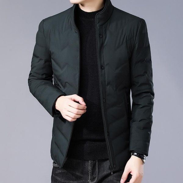 winter 2020 new middle-aged korean slim stand collar down jacket men's short thick winter coat fashion men's wholesale, Black
winter 2020 new middle-aged korean slim stand collar down jacket men's short thick winter coat fashion men's wholesale, Black